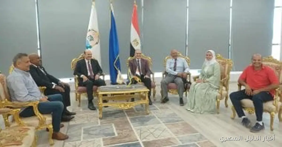 تعاون علمي وبحثي بين جامعتي أسوان والسادات لتعزيز الابتكار الأكاديمي