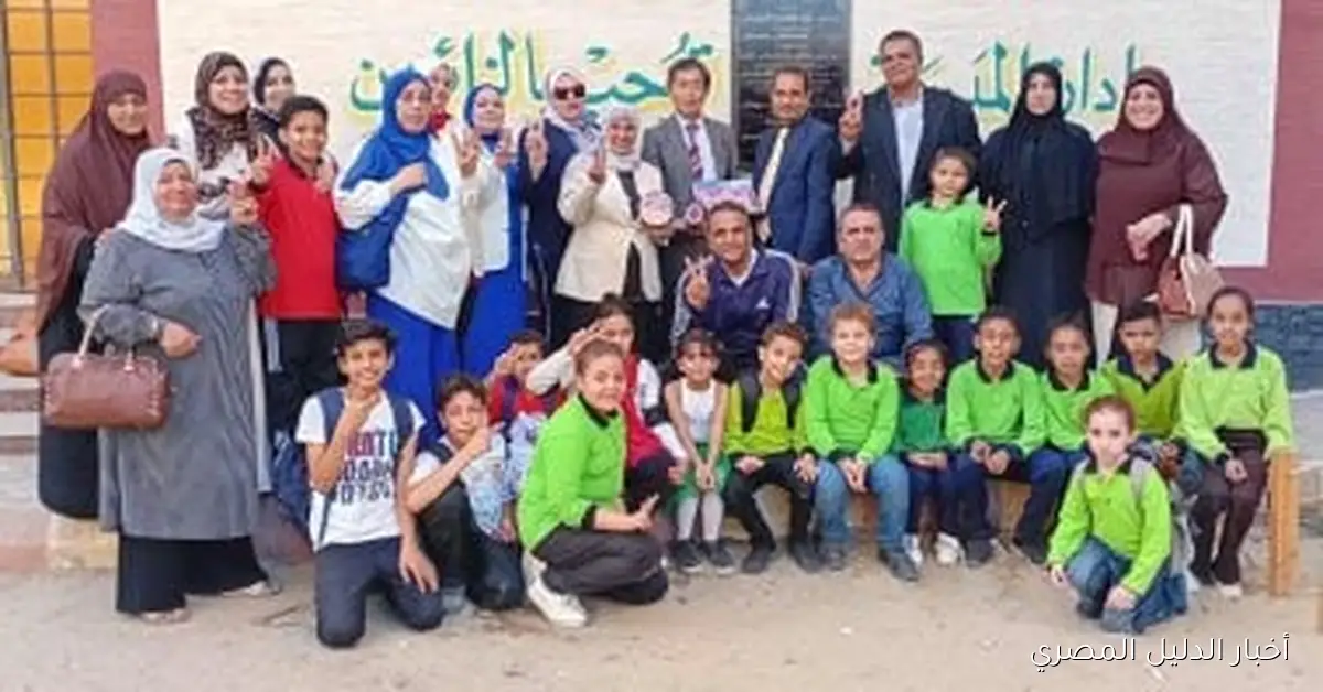 خبراء “التوكاتسو” يقومون بزيارة تعليمية لمدارس محافظة دمياط ويطلعون على عدد من المنشآت التعليمية