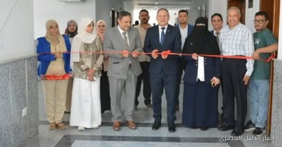 رئيس جامعة دمياط يدشن حملة ‘اطمئن على صحة عظامك’ في كلية الطب