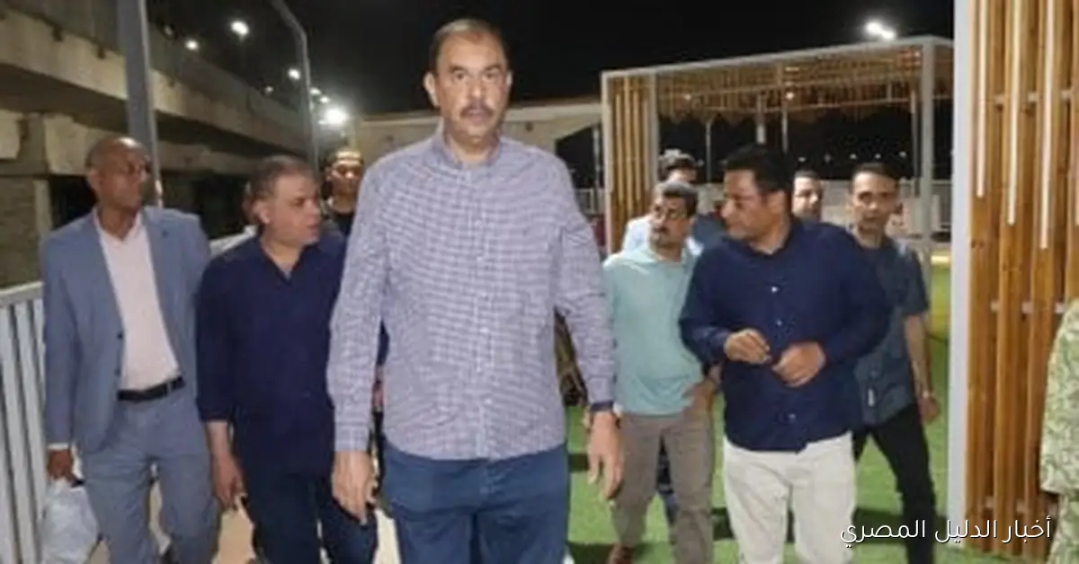 محافظ سوهاج يزور الممشى والمرسى السياحيين على الكورنيش الغربي لتعزيز التنمية السياحية